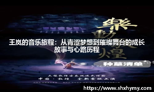 王岚的音乐旅程：从青涩梦想到璀璨舞台的成长故事与心路历程